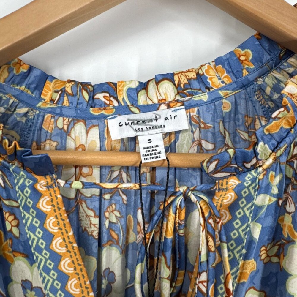 Current Air Floral Smocked Mini Dress Size S NWT - Picture 7 of 15